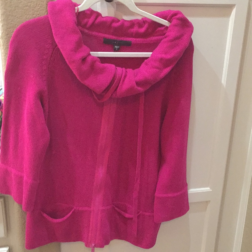 Pink sweater